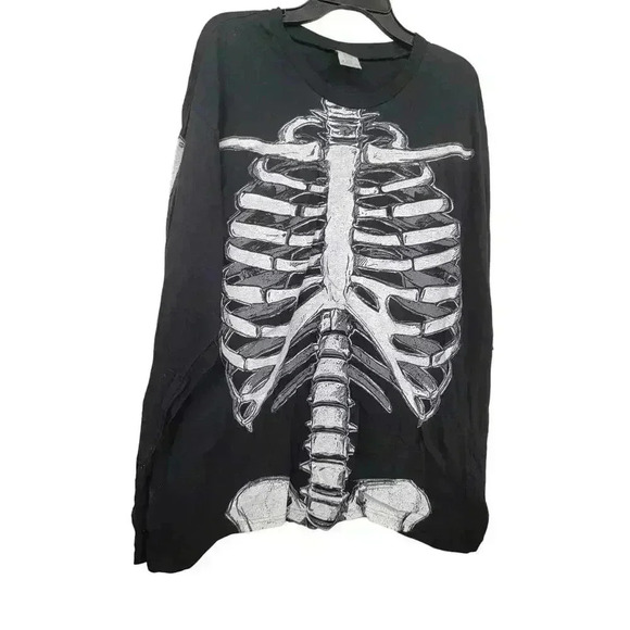 Spirit Halloween Other - Skeleton Long Sleeve T-Shirt Large